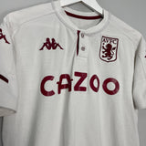 Shop 2021/22 ASTON VILLA POLO SHIRT (M) KAPPA, classic football shirts, vintage football shirts & retro soccer jerseys at Cult Kits