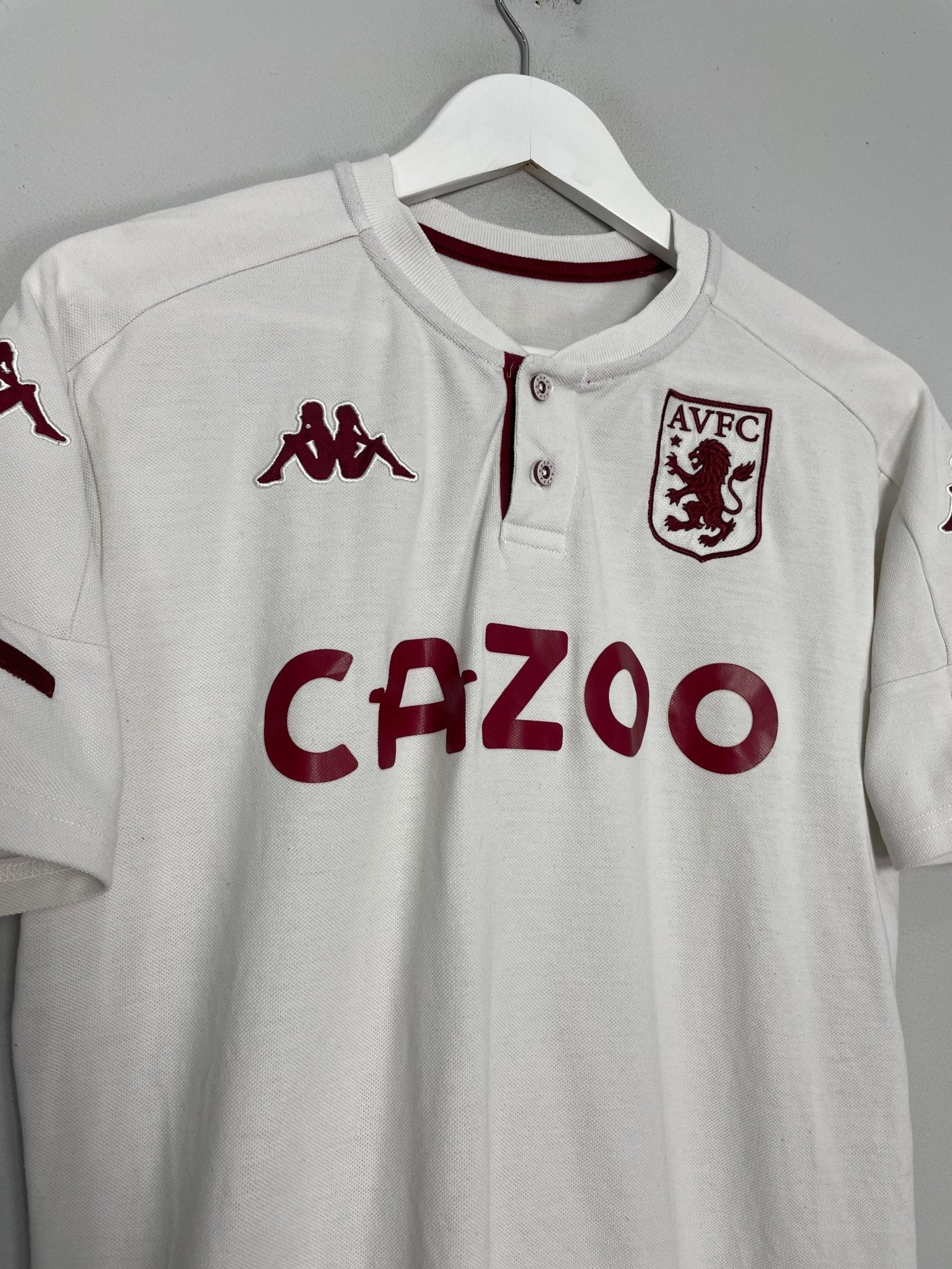 Shop 2021/22 ASTON VILLA POLO SHIRT (M) KAPPA, classic football shirts, vintage football shirts & retro soccer jerseys at Cult Kits
