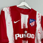 Shop 2021/22 ATLETICO MADRID *BNWT* HOME SHIRT (XL) NIKE, classic football shirts, vintage football shirts & retro soccer jerseys at Cult Kits