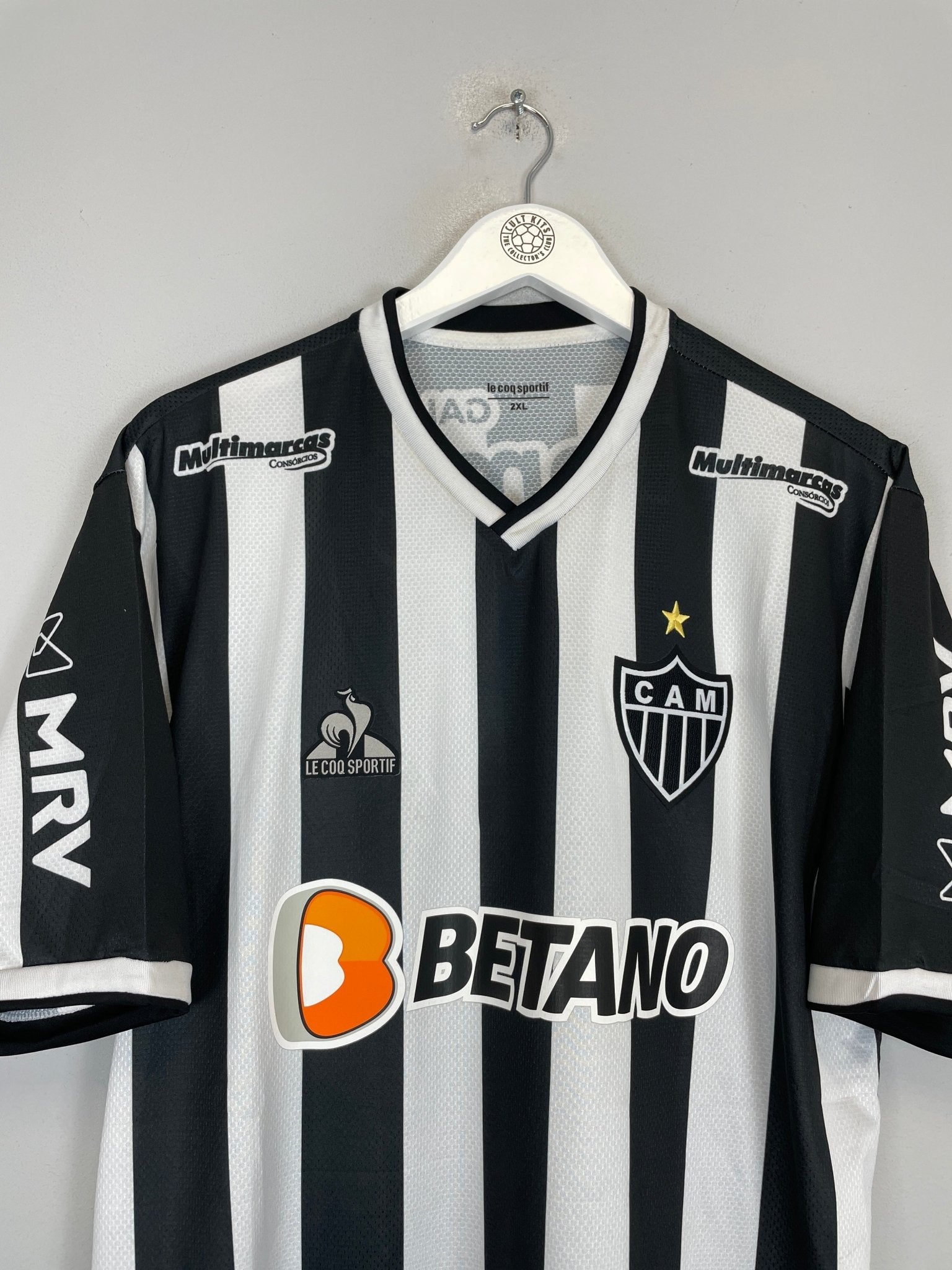 Shop 2021/22 ATLETICO MINEIRO HULK #7 HOME SHIRT (XXL) LE COQ, classic football shirts, vintage football shirts & retro soccer jerseys at Cult Kits