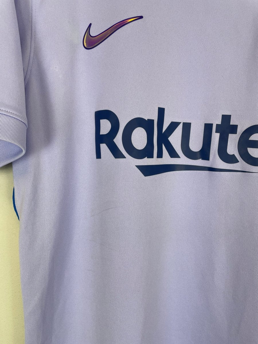 2021/22 BARCELONA AWAY SHIRT (M) NIKE - Cult Kits - Medium - Buy Vintage Football Shirts, Authentic Retro Football Shirts For Sale, Classic Football Shirts & Soccer Jersey