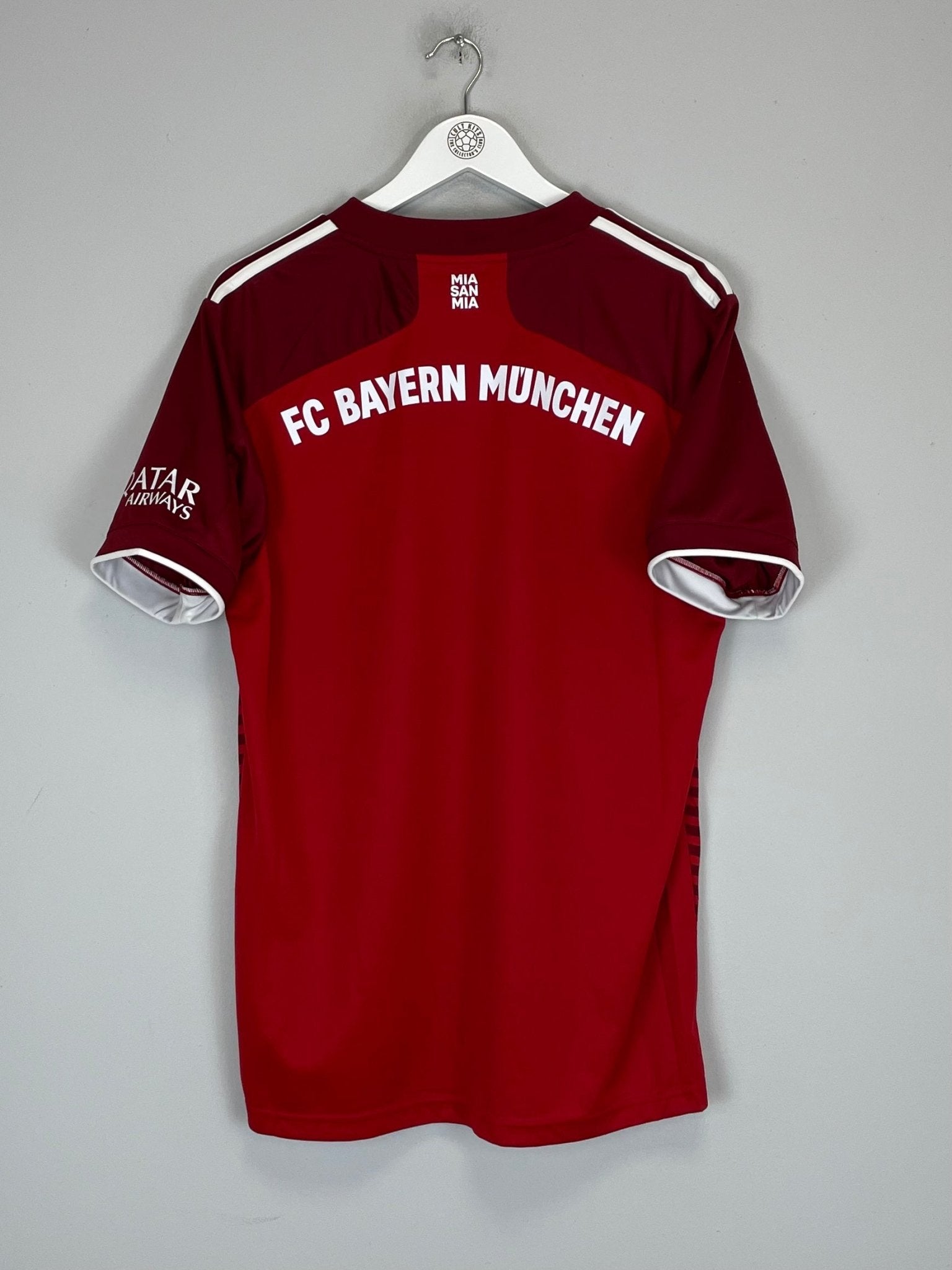 Shop 2021/22 BAYERN MUNICH HOME SHIRT (L) ADIDAS, classic football shirts, vintage football shirts & retro soccer jerseys at Cult Kits