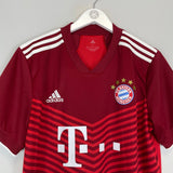 Shop 2021/22 BAYERN MUNICH HOME SHIRT (L) ADIDAS, classic football shirts, vintage football shirts & retro soccer jerseys at Cult Kits