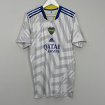 Shop 2021/22 BOCA JUNIORS SALVIO #11 AWAY SHIRT (L) ADIDAS, classic football shirts, vintage football shirts & retro soccer jerseys at Cult Kits