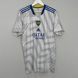 Shop 2021/22 BOCA JUNIORS SALVIO #11 AWAY SHIRT (L) ADIDAS, classic football shirts, vintage football shirts & retro soccer jerseys at Cult Kits
