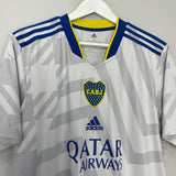 Shop 2021/22 BOCA JUNIORS SALVIO #11 AWAY SHIRT (L) ADIDAS, classic football shirts, vintage football shirts & retro soccer jerseys at Cult Kits