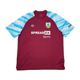 Buy 2021/22 Burnley Home Shirt (XXXL) Umbro ~ Free worldwide shipping ~ Authentic Vintage Football Shirts from Cult Kits