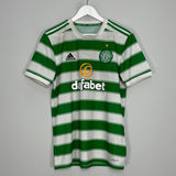 Shop 2021/22 CELTIC HOME SHIRT (M) ADIDAS, classic football shirts, vintage football shirts & retro soccer jerseys at Cult Kits
