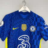 2021/22 CHELSEA MOUNT 19 *MATCH ISSUE* HOME SHIRT (M) NIKE - Cult Kits - Medium - Buy Vintage Football Shirts, Authentic Retro Football Shirts For Sale, Classic Football Shirts & Soccer Jersey