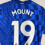 2021/22 CHELSEA MOUNT 19 *MATCH ISSUE* HOME SHIRT (M) NIKE - Cult Kits - Medium - Buy Vintage Football Shirts, Authentic Retro Football Shirts For Sale, Classic Football Shirts & Soccer Jersey