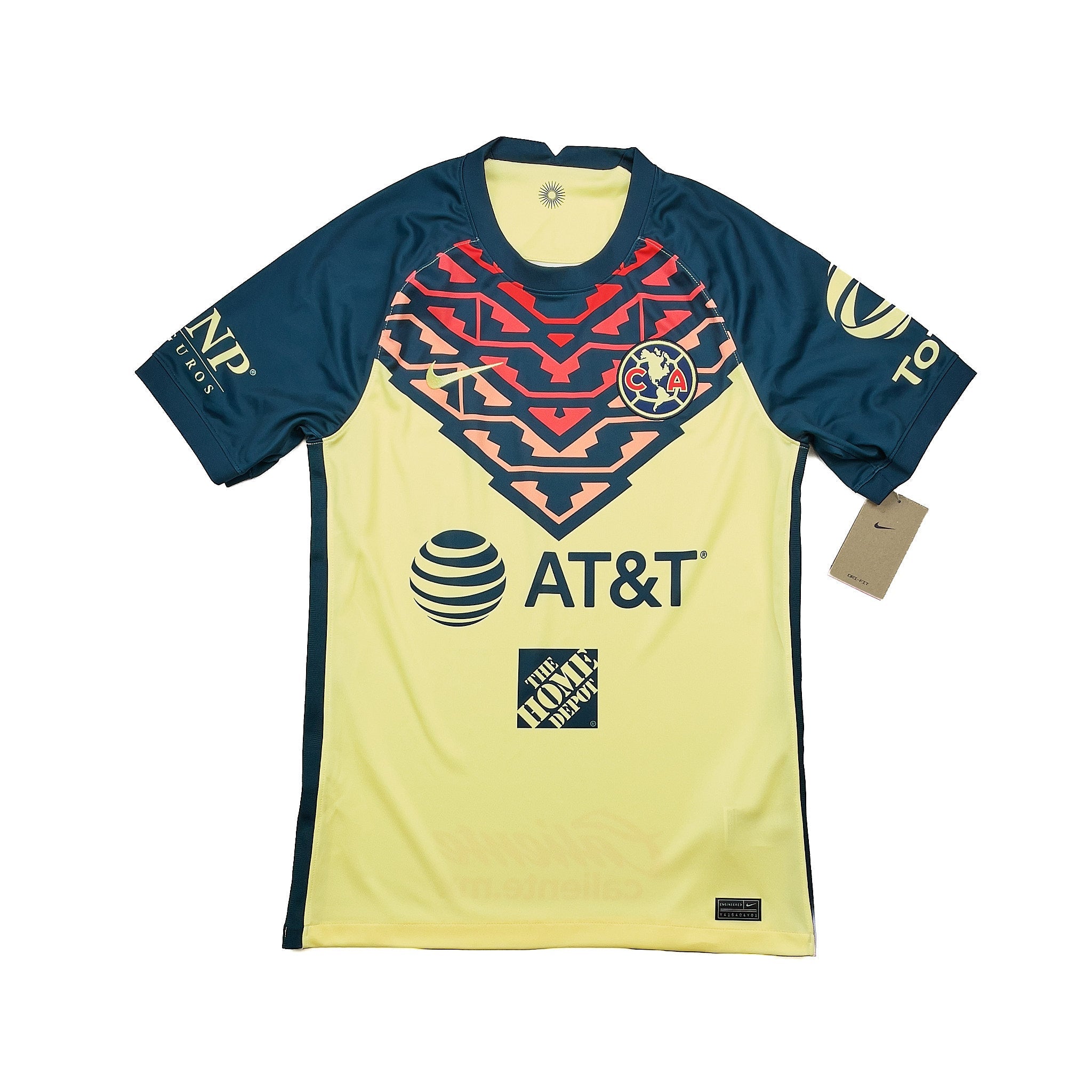 Buy 2021/22 Club America *BNWT* Home Shirt (S) Nike ~ Free worldwide shipping ~ Authentic Vintage Football Shirts from Cult Kits