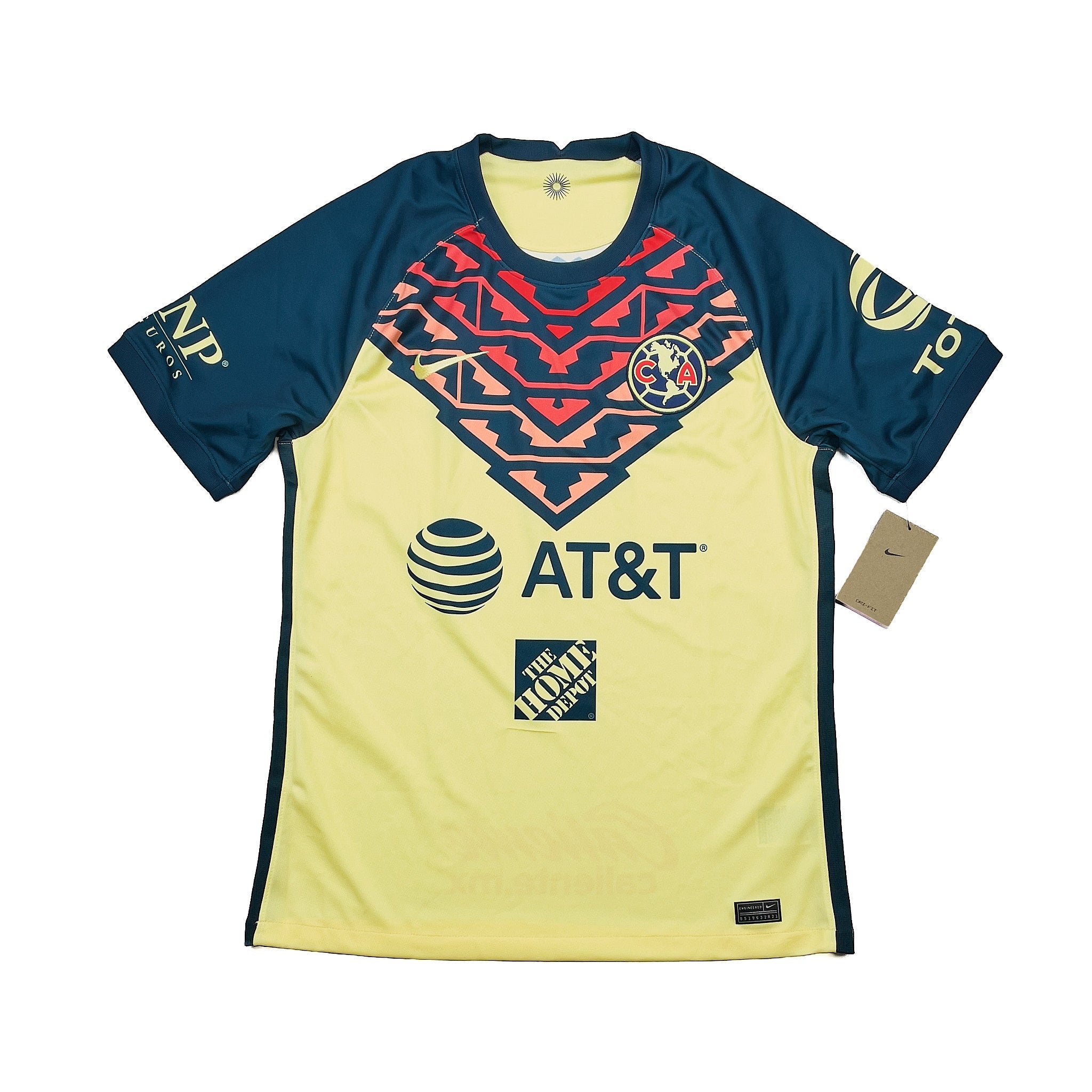 Buy 2021/22 Club America *BNWT with defects* Home Shirt (M) Nike ~ Free worldwide shipping available ~ Authentic Vintage Football Shirts from Cult Kits