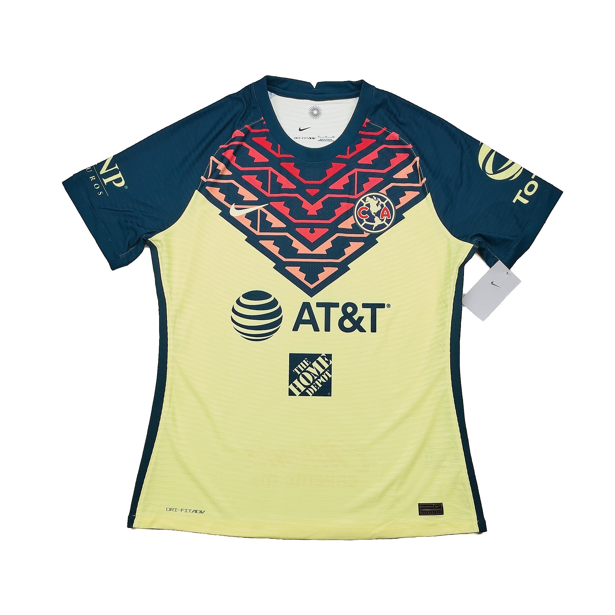 Buy 2021/22 Club America *Player Issue* BNWT Home Shirt (XL) Nike ~ Free worldwide shipping available ~ Authentic Vintage Football Shirts from Cult Kits