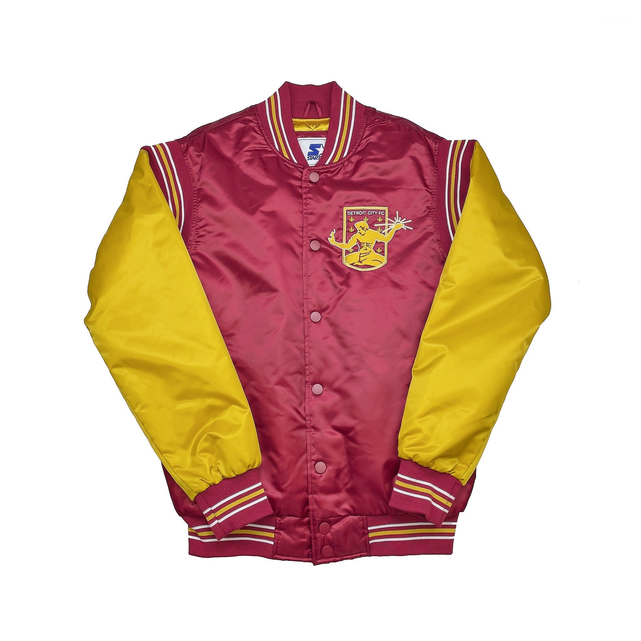 2021 22 Detroit City Bomber Jacket Starter