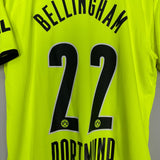 Shop 2021/22 DORTMUND BELLINGHAM #22 *BNWT* E/L HOME SHIRT (L) PUMA, classic football shirts, vintage football shirts & retro soccer jerseys at Cult Kits