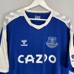 Shop 2021/22 EVERTON TRAINING SHIRT (XXXXL) HUMMEL, classic football shirts, vintage football shirts & retro soccer jerseys at Cult Kits