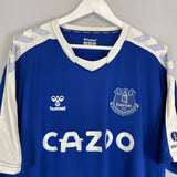 Shop 2021/22 EVERTON TRAINING SHIRT (XXXXL) HUMMEL, classic football shirts, vintage football shirts & retro soccer jerseys at Cult Kits