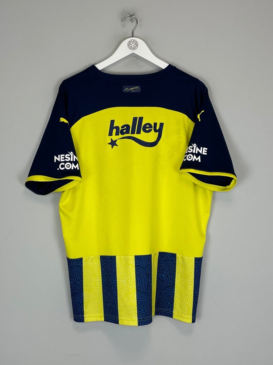 2021/22 FENERBAHCE HOME SHIRT (XL) PUMA - Cult Kits - XL - Buy Vintage Football Shirts, Authentic Retro Football Shirts For Sale, Classic Football Shirts & Soccer Jersey