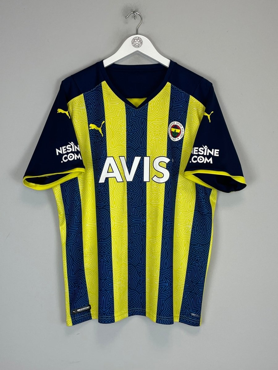 2021/22 FENERBAHCE HOME SHIRT (XL) PUMA - Cult Kits - XL - Buy Vintage Football Shirts, Authentic Retro Football Shirts For Sale, Classic Football Shirts & Soccer Jersey