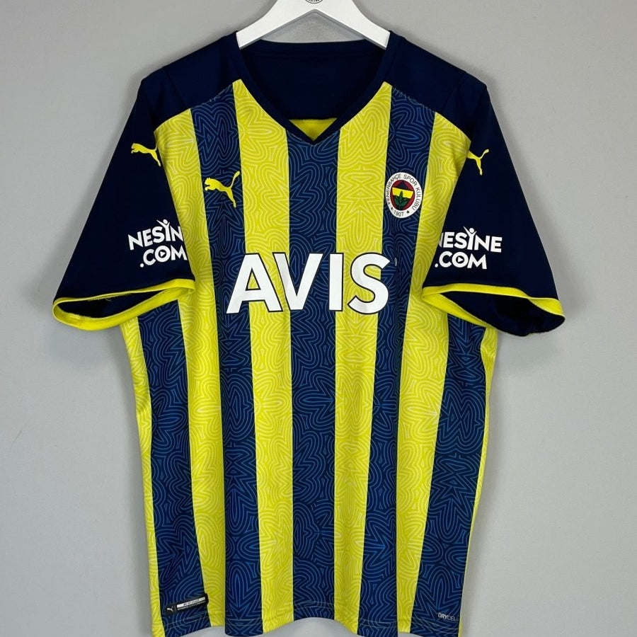 2021/22 FENERBAHCE HOME SHIRT (XL) PUMA - Cult Kits - XL - Buy Vintage Football Shirts, Authentic Retro Football Shirts For Sale, Classic Football Shirts & Soccer Jersey