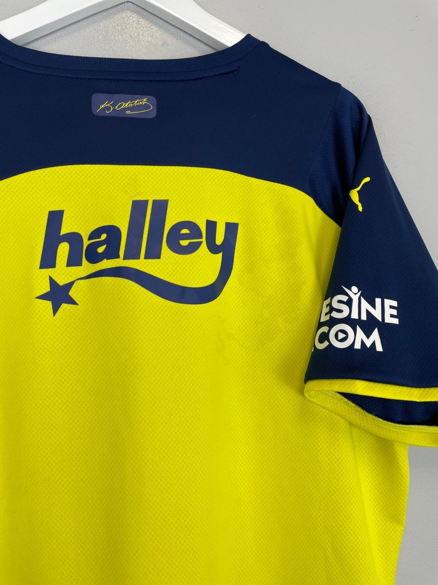 2021/22 FENERBAHCE HOME SHIRT (XL) PUMA - Cult Kits - XL - Buy Vintage Football Shirts, Authentic Retro Football Shirts For Sale, Classic Football Shirts & Soccer Jersey