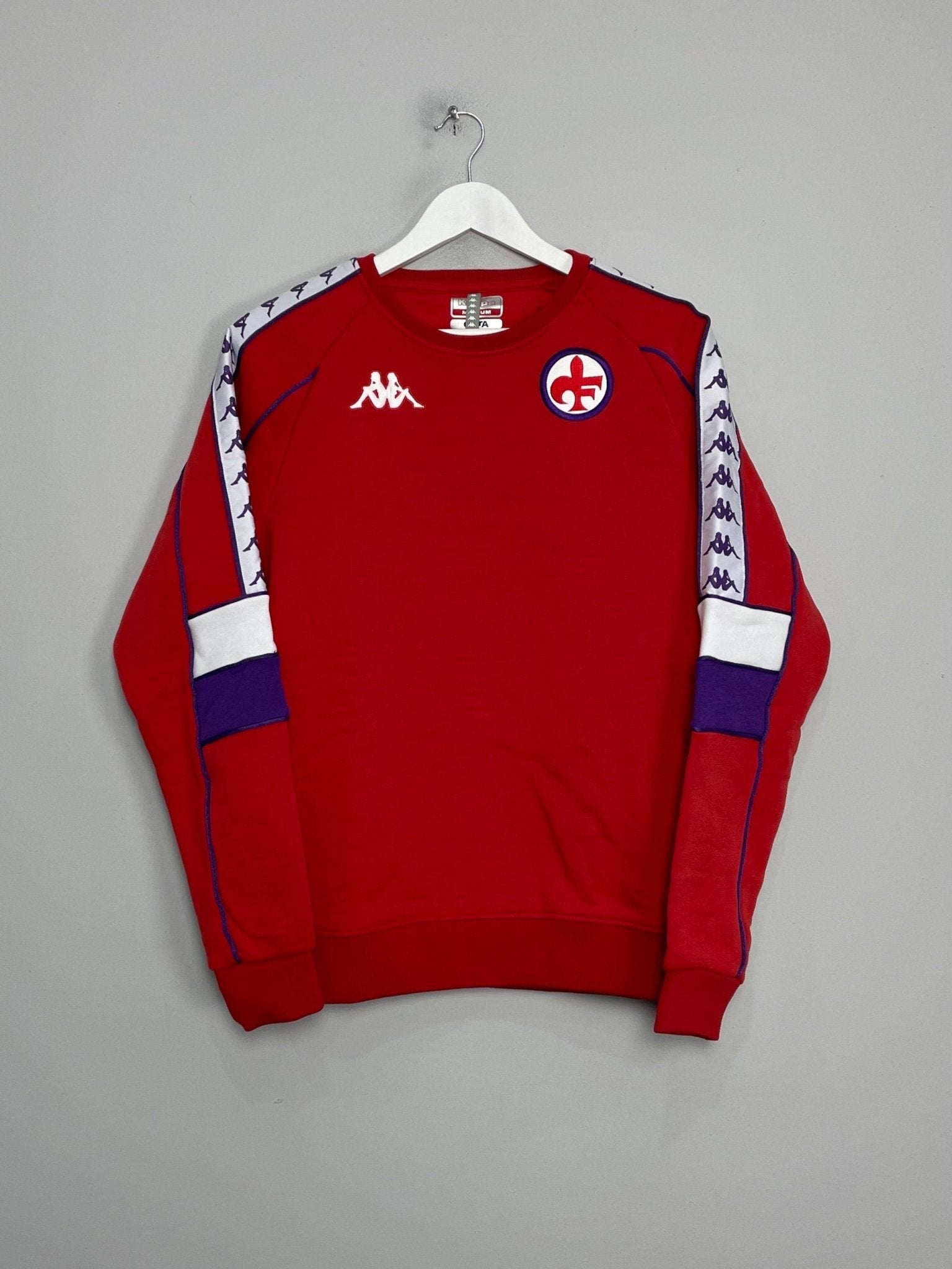 Shop 2021/22 FIORENTINA JUMPER (M) KAPPA, classic football shirts, vintage football shirts & retro soccer jerseys at Cult Kits