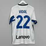 Shop 2021/22 INTER MILAN VIDAL #22 AWAY SHIRT (L) NIKE, classic football shirts, vintage football shirts & retro soccer jerseys at Cult Kits
