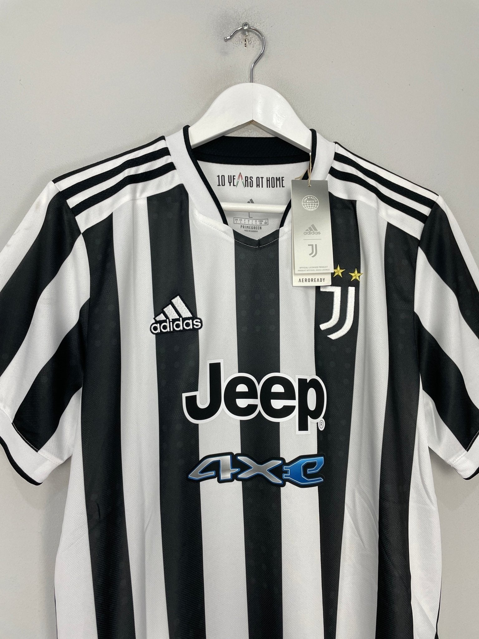Shop 2021/22 JUVENTUS *BNWT* HOME SHIRT (L) ADIDAS, classic football shirts, vintage football shirts & retro soccer jerseys at Cult Kits