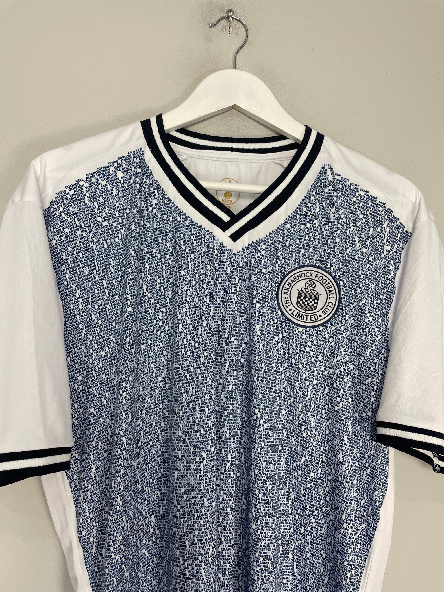 Shop 2021/22 KILMARNOCK LIMITED EDITION SHIRT (XL) OM, classic football shirts, vintage football shirts & retro soccer jerseys at Cult Kits