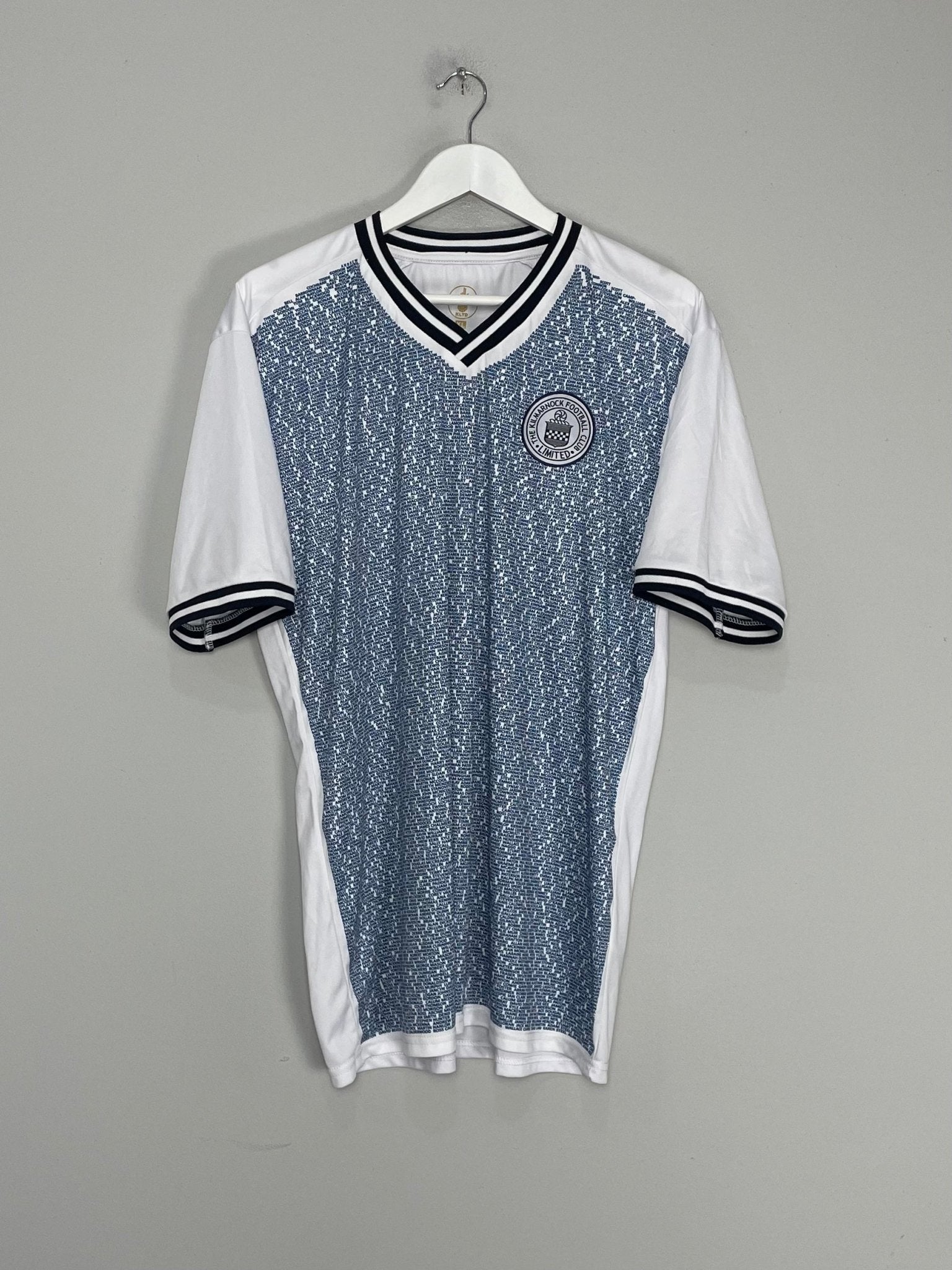 Shop 2021/22 KILMARNOCK LIMITED EDITION SHIRT (XL) OM, classic football shirts, vintage football shirts & retro soccer jerseys at Cult Kits