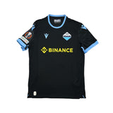 Buy 2021/22 Lazio Immobile 17 E/L *Match Issue* Third Shirt (L) Macron ~ Free worldwide shipping ~ Authentic Vintage Football Shirts from Cult Kits