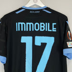 2021/22 LAZIO IMMOBILE 17 E/L *MATCH ISSUE* THIRD SHIRT (L) MACRON - Cult Kits - Large - Buy Vintage Football Shirts, Authentic Retro Football Shirts For Sale, Classic Football Shirts & Soccer Jersey