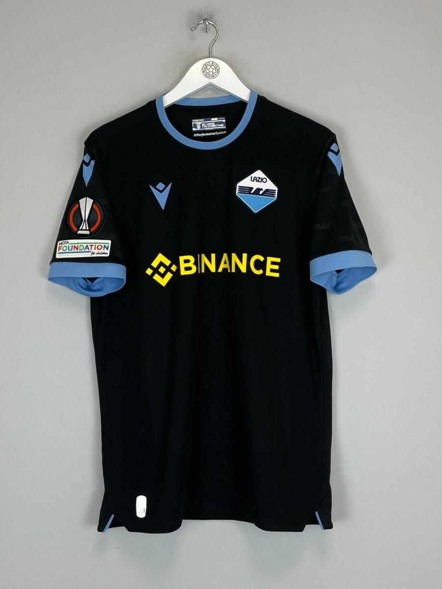 2021/22 LAZIO IMMOBILE 17 E/L *MATCH ISSUE* THIRD SHIRT (L) MACRON - Cult Kits - Large - Buy Vintage Football Shirts, Authentic Retro Football Shirts For Sale, Classic Football Shirts & Soccer Jersey