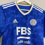 Shop 2021/22 LEICESTER CITY VARDY #9 HOME SHIRT (M) ADIDAS, classic football shirts, vintage football shirts & retro soccer jerseys at Cult Kits