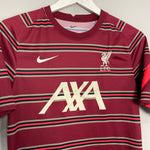Shop 2021/22 LIVERPOOL PRE-MATCH SHIRT (S) NIKE, classic football shirts, vintage football shirts & retro soccer jerseys at Cult Kits