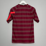 Shop 2021/22 LIVERPOOL PRE-MATCH SHIRT (S) NIKE, classic football shirts, vintage football shirts & retro soccer jerseys at Cult Kits