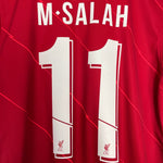 Shop 2021/22 LIVERPOOL SALAH #11 HOME SHIRT (M) NIKE, classic football shirts, vintage football shirts & retro soccer jerseys at Cult Kits