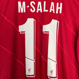 Shop 2021/22 LIVERPOOL SALAH #11 HOME SHIRT (M) NIKE, classic football shirts, vintage football shirts & retro soccer jerseys at Cult Kits