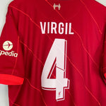2021/22 LIVERPOOL VIRGIL 4 HOME SHIRT (XL) NIKE - Cult Kits - XL - Buy Vintage Football Shirts, Authentic Retro Football Shirts For Sale, Classic Football Shirts & Soccer Jersey