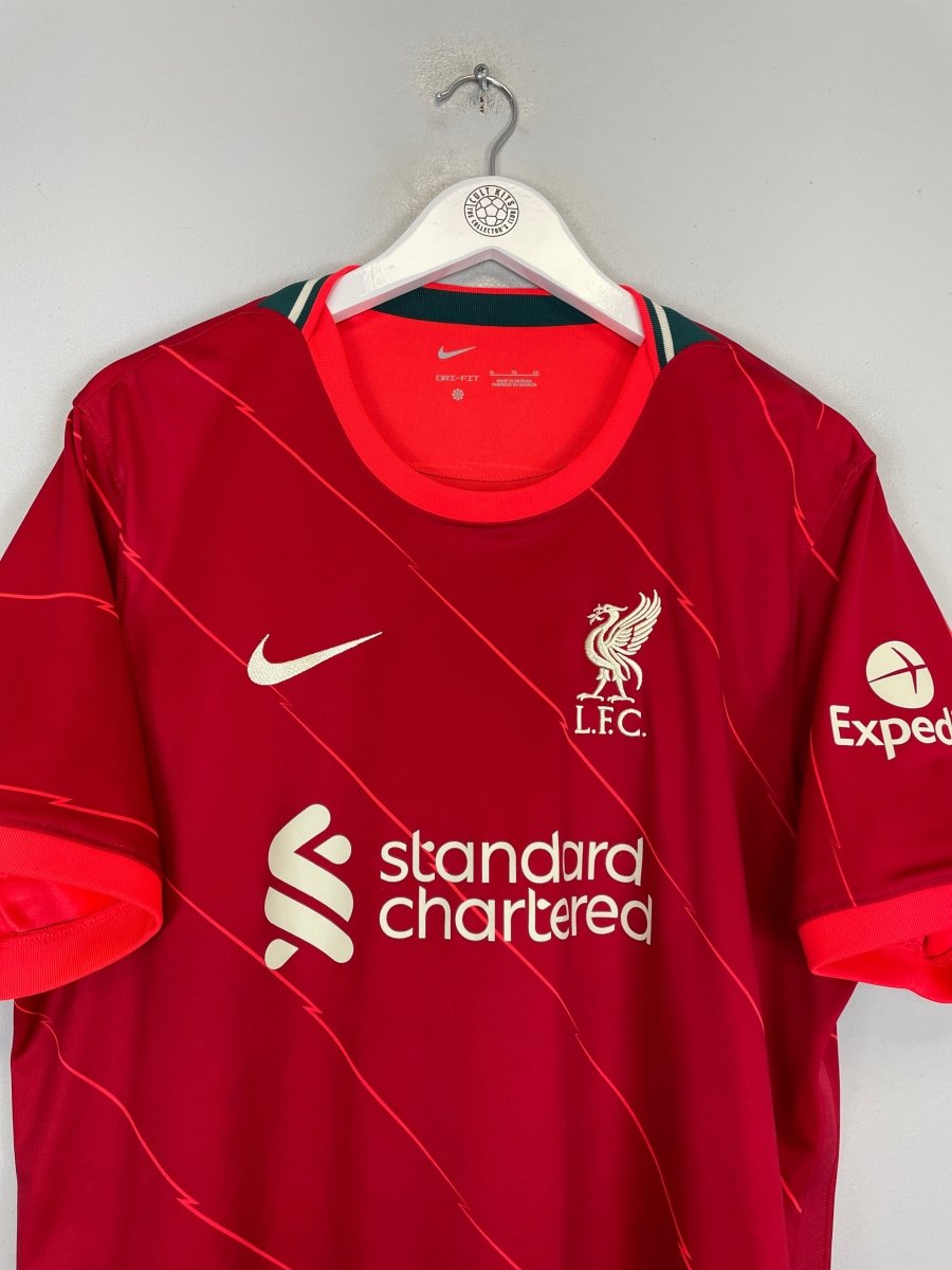 2021/22 LIVERPOOL VIRGIL 4 HOME SHIRT (XL) NIKE - Cult Kits - XL - Buy Vintage Football Shirts, Authentic Retro Football Shirts For Sale, Classic Football Shirts & Soccer Jersey