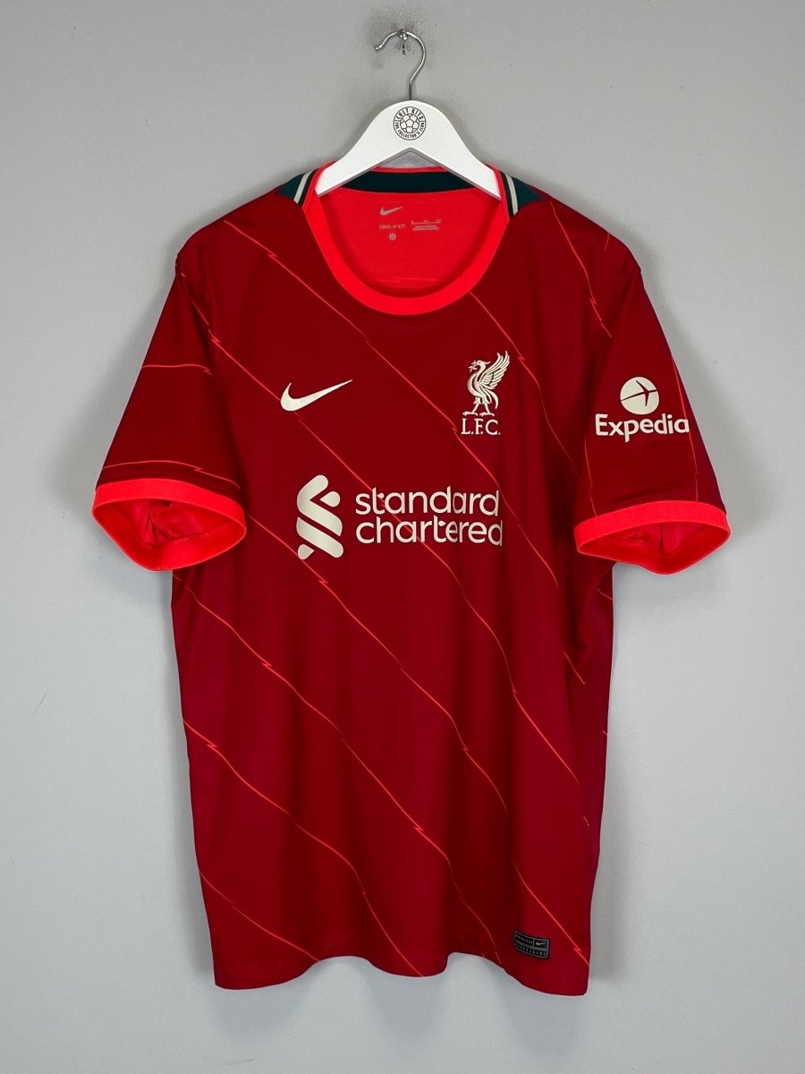 2021/22 LIVERPOOL VIRGIL 4 HOME SHIRT (XL) NIKE - Cult Kits - XL - Buy Vintage Football Shirts, Authentic Retro Football Shirts For Sale, Classic Football Shirts & Soccer Jersey