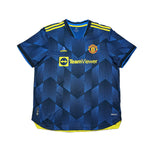 Buy 2021/22 Manchester United B.Fernandes 18 *Authentic* Third Shirt (XXL) Adidas ~ Free worldwide shipping ~ Authentic Vintage Football Shirts from Cult Kits