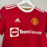 Shop 2021/22 MANCHESTER UNITED B.FERNANDES #18 HOME SHIRT (L.KIDS) ADIDAS, classic football shirts, vintage football shirts & retro soccer jerseys at Cult Kits