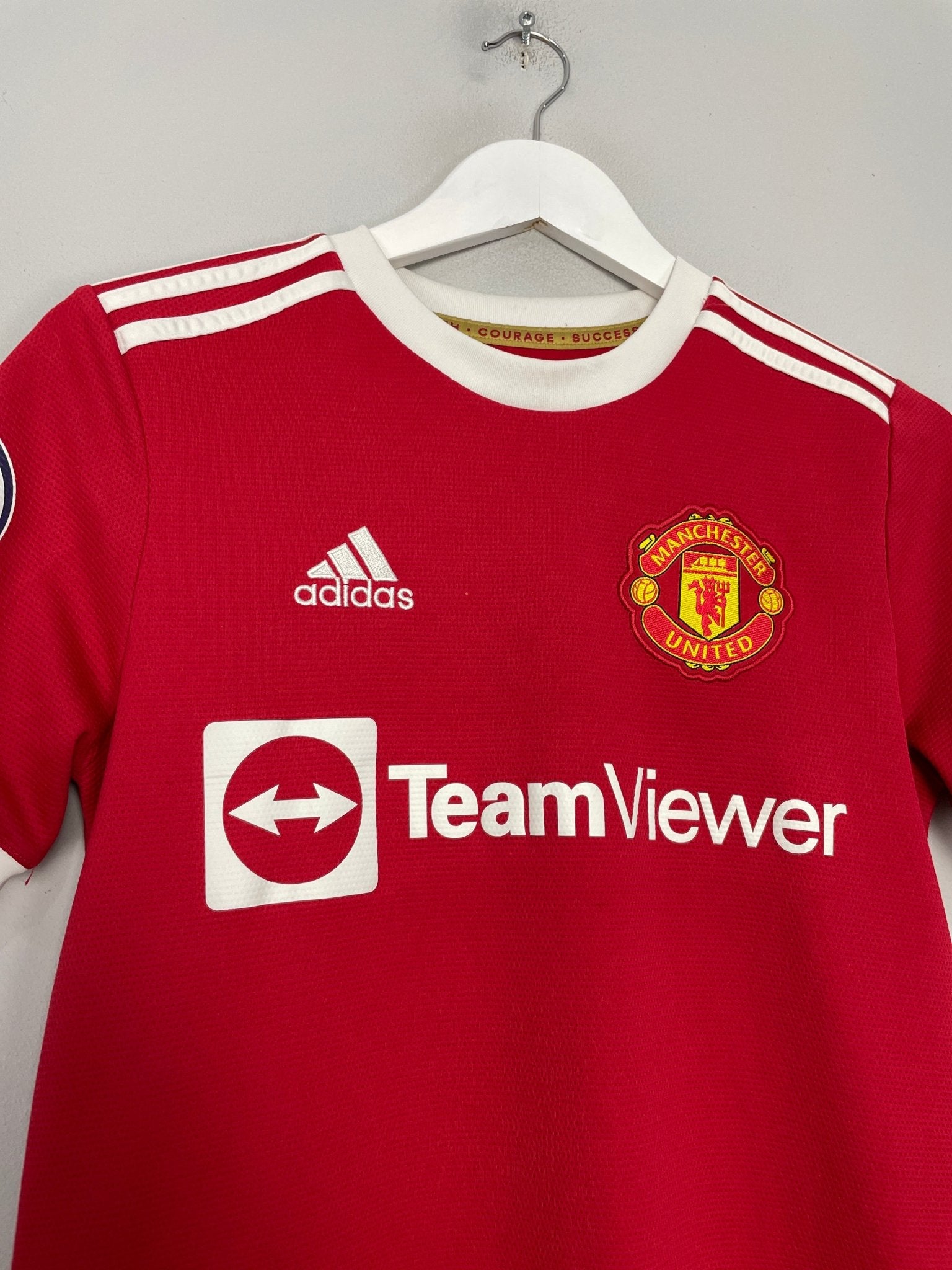 Shop 2021/22 MANCHESTER UNITED B.FERNANDES #18 HOME SHIRT (L.KIDS) ADIDAS, classic football shirts, vintage football shirts & retro soccer jerseys at Cult Kits