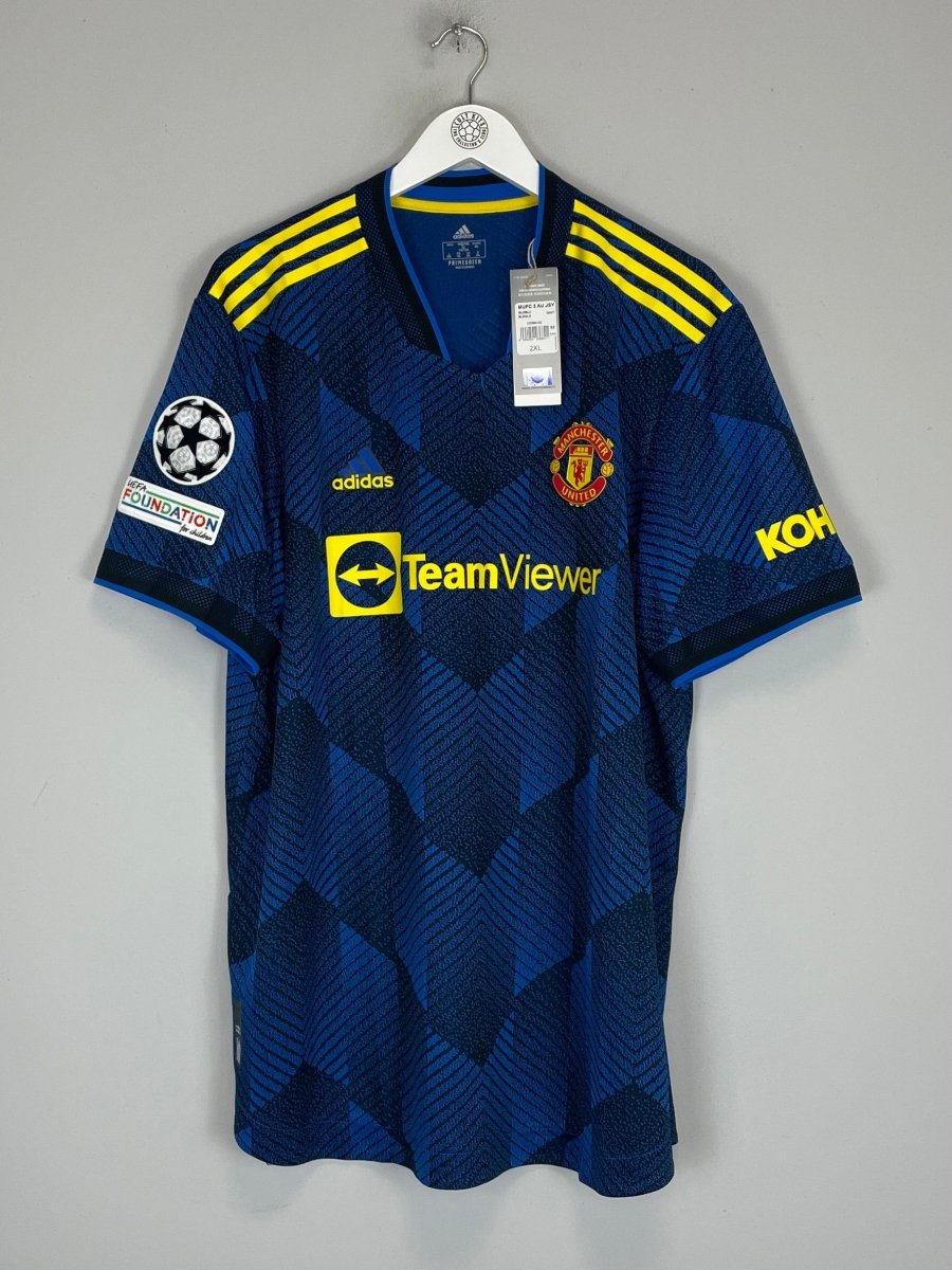 2021/22 MANCHESTER UNITED CAVANI 21 *BNWT* AUTHENTIC THIRD SHIRT (XXL) ADIDAS - Cult Kits - XXL - Buy Vintage Football Shirts, Authentic Retro Football Shirts For Sale, Classic Football Shirts & Soccer Jersey
