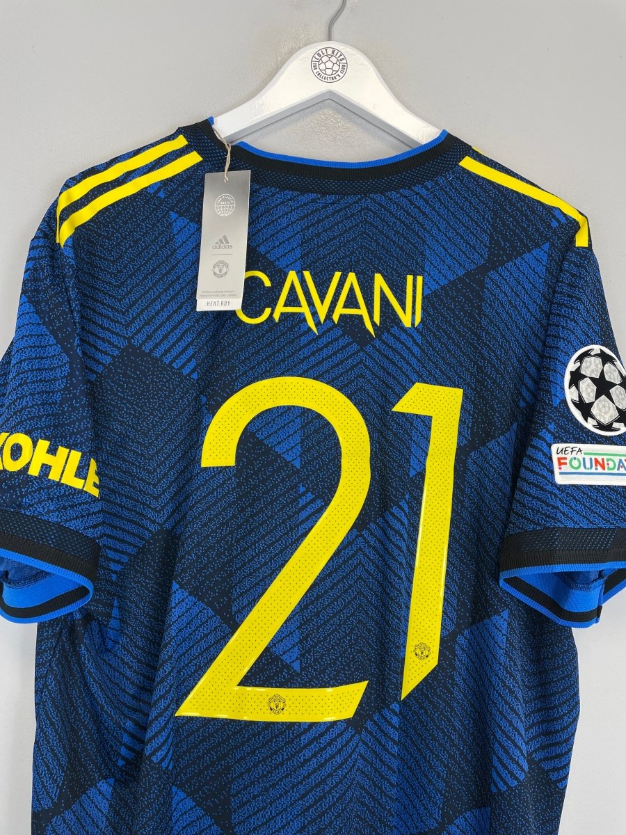 2021/22 MANCHESTER UNITED CAVANI 21 *BNWT* AUTHENTIC THIRD SHIRT (XXL) ADIDAS - Cult Kits - XXL - Buy Vintage Football Shirts, Authentic Retro Football Shirts For Sale, Classic Football Shirts & Soccer Jersey