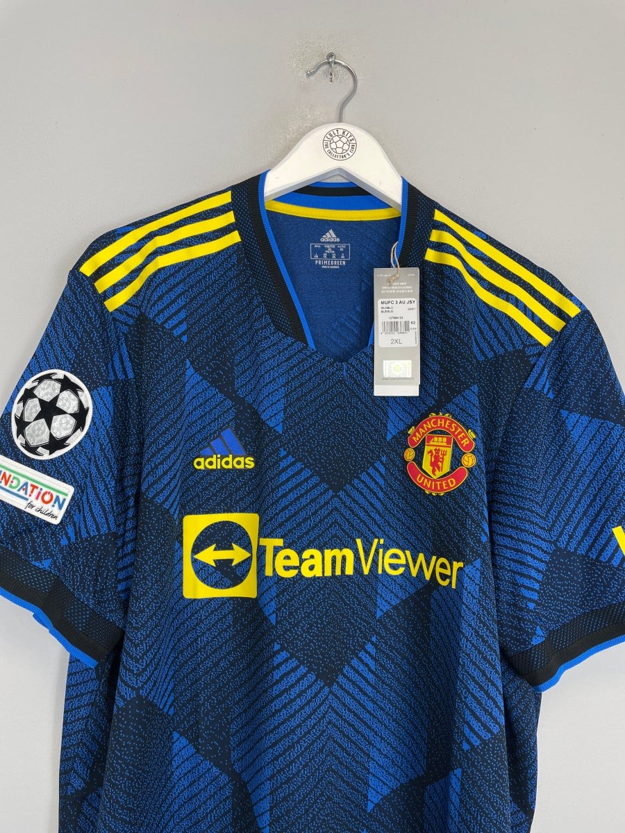 2021/22 MANCHESTER UNITED CAVANI 21 *BNWT* AUTHENTIC THIRD SHIRT (XXL) ADIDAS - Cult Kits - XXL - Buy Vintage Football Shirts, Authentic Retro Football Shirts For Sale, Classic Football Shirts & Soccer Jersey