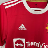 Shop 2021/22 MANCHESTER UNITED HOME SHIRT (S) ADIDAS, classic football shirts, vintage football shirts & retro soccer jerseys at Cult Kits