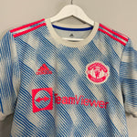 Shop 2021/22 MANCHESTER UNITED RONALDO #7 AWAY SHIRT (M) ADIDAS, classic football shirts, vintage football shirts & retro soccer jerseys at Cult Kits
