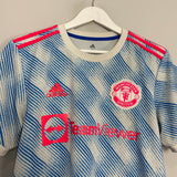 Shop 2021/22 MANCHESTER UNITED RONALDO #7 AWAY SHIRT (M) ADIDAS, classic football shirts, vintage football shirts & retro soccer jerseys at Cult Kits